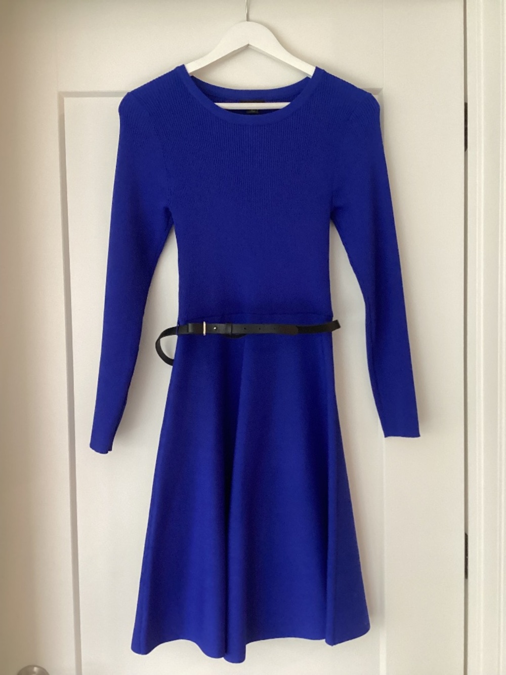 Karen Millen bright blue dress